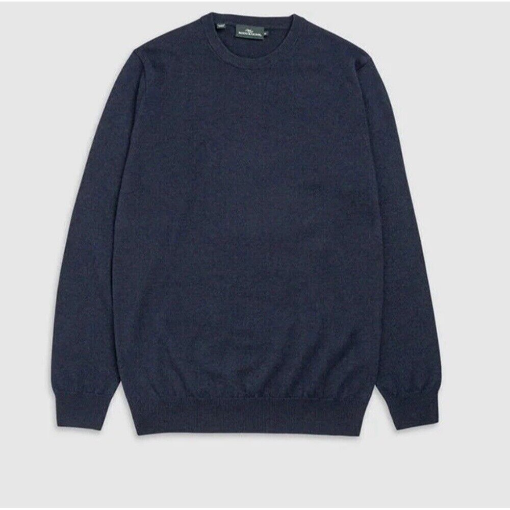 Rodd & Gunn Queenstown Sweater In Blue Granite Sz XXXL New